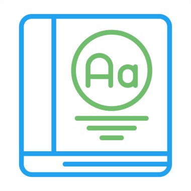 Dosya simgesinin vektör illüstrasyonu