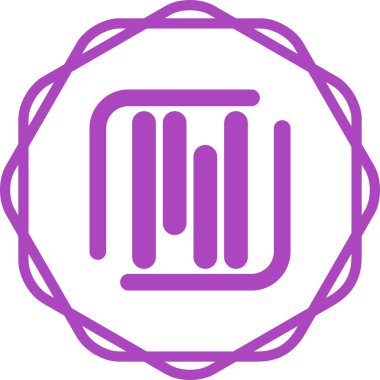 Simge simgesinin vektör illüstrasyonu