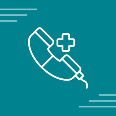 Modern simgenin vektör illüstrasyonu