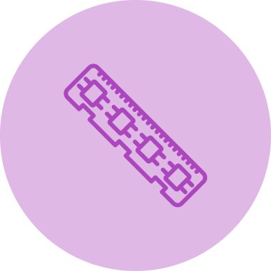 Modern b 'nin vektör illüstrasyonu eksik simgesi