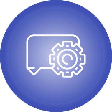 Modern oto tamir simgesinin vektör illüstrasyonu