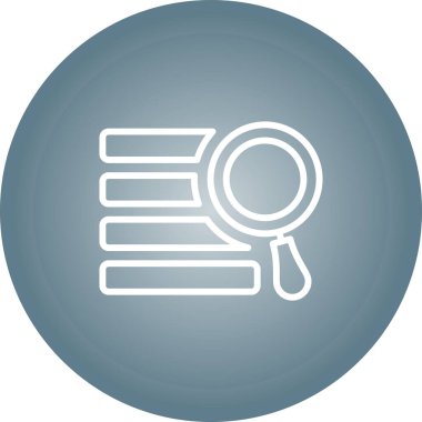 magnifying glass vector icon design