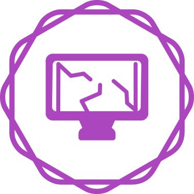 Modern b 'nin vektör illüstrasyonu eksik simgesi