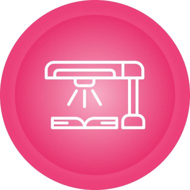 Barbeküdeki vektör illüstrasyonu