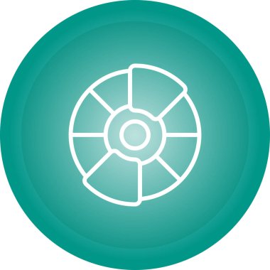 güzel fan vektör simgesi