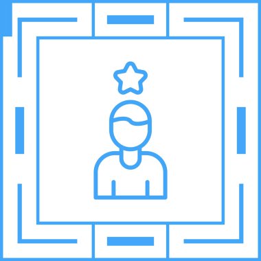 avatar simgesi vektör illüstrasyonu