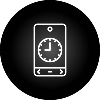 vektör modern akıllı saat