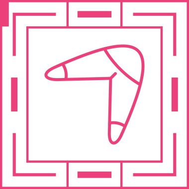 Modern bir simgenin vektör illüstrasyonu