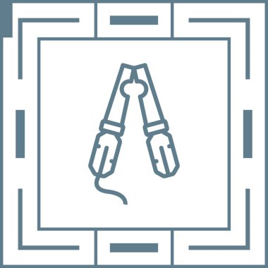 Modern simgenin vektör illüstrasyonu