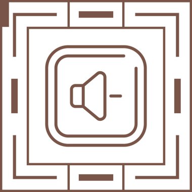 vektör Müzik player simgesi