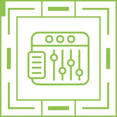 Web geliştirme modern vektör resimleme