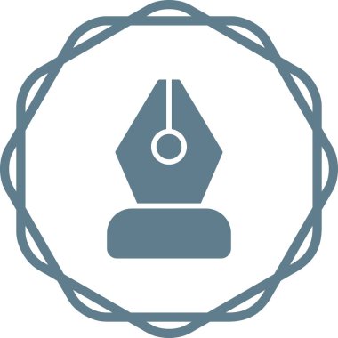 Modern simgenin vektör illüstrasyonu