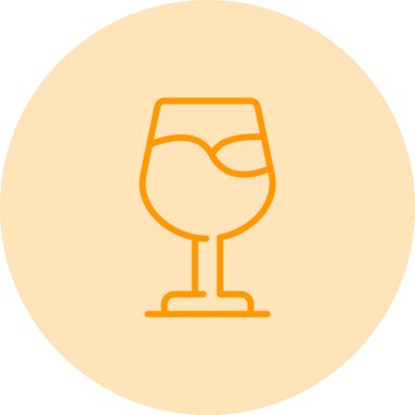 Şarap kadehi. Basit tasarım