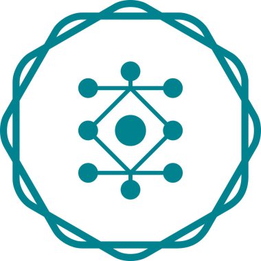 Bir yıldızın vektör illüstrasyonu