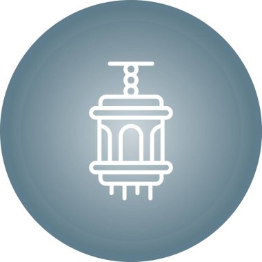 Kişisel ve ticari kullanım için vektör cami simgesi.