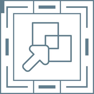 seo modern simgesinin vektör illüstrasyonu