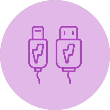 Pil. Web simgesi basit illüstrasyon