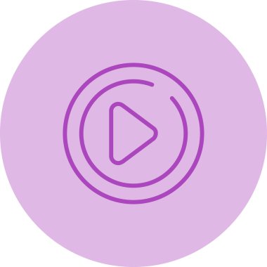 çalma düğmesi vektör simgesi