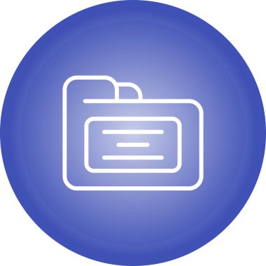 Modern simgenin vektör illüstrasyonu