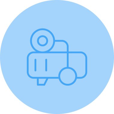 - Araba. Web simgesi basit illüstrasyon