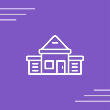 ev simgesi, vektör illüstrasyonu