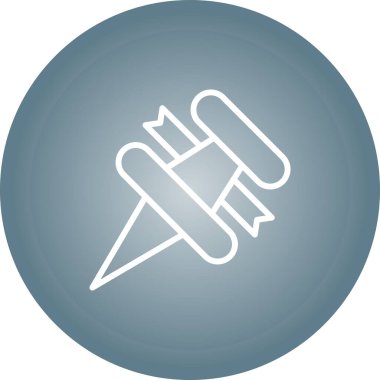 Küçük harf simgesi web basit tasarımı