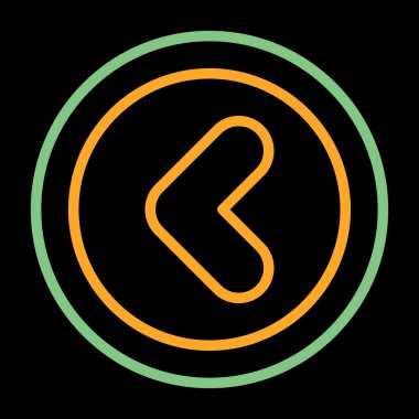 Vektör evrensel simgesi Trendy bakmak.