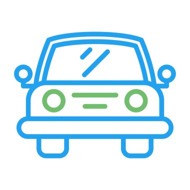 araba simgesi vektör işareti