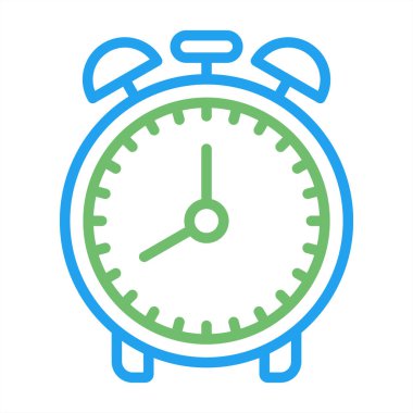 Alarm saat vektör simgesi