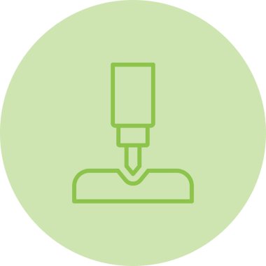 fırça. Web simgesi basit illüstrasyon