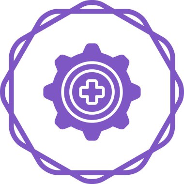 ayarları web simge vektör çizim 