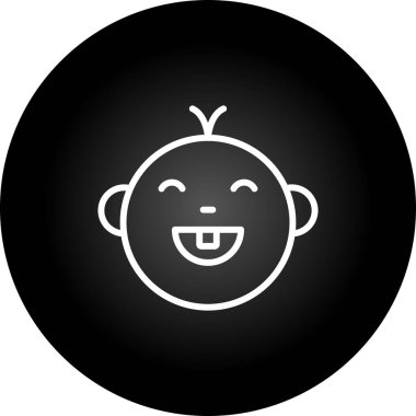 bebek oyuncak simgesi, vektör illüstrasyonu