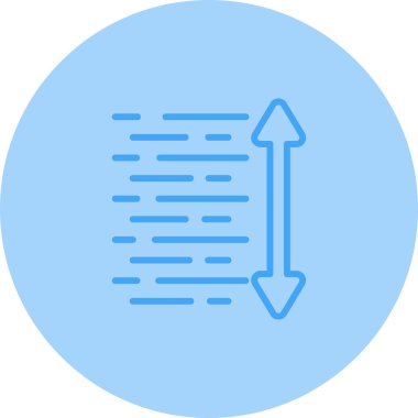 Veri. Web simgesi basit illüstrasyon