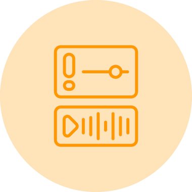 seo modern simgesinin vektör illüstrasyonu