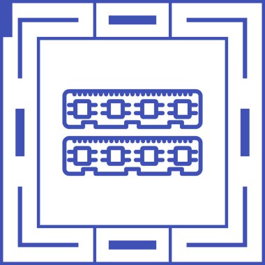 Modern b 'nin vektör illüstrasyonu eksik simgesi