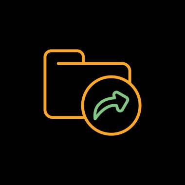 dizin simgesi, vektör illüstrasyonu