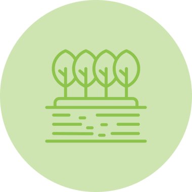 Bitki. Web simgesi vektör illüstrasyonu