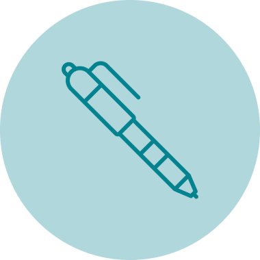 Bir kalem ağı simgesinin vektör illüstrasyonu