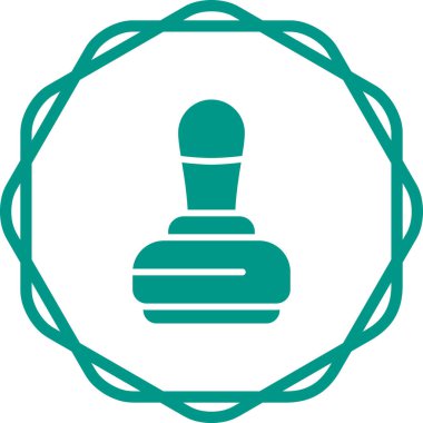 Benzersiz ünlem vektör çizgisi simgesi