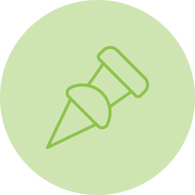 Krema. Web simgesi basit illüstrasyon