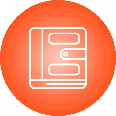 kitap simgesi vektör illüstrasyonu