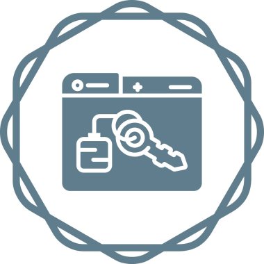 seo modern simgesinin vektör illüstrasyonu