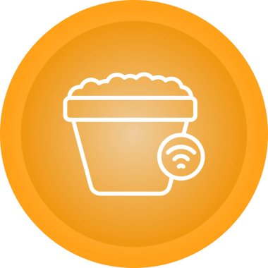 Eşsiz Gıda Vektörü Kabartma Simgesi