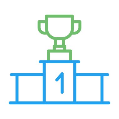 Ödül. Web simgesi basit illüstrasyon