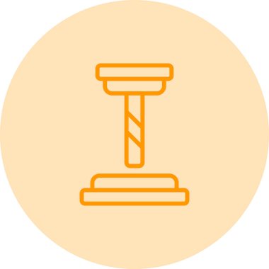 Çekiç. Web simgesi basit illüstrasyon