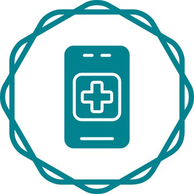 Vektör Mobil simge illüstrasyonu