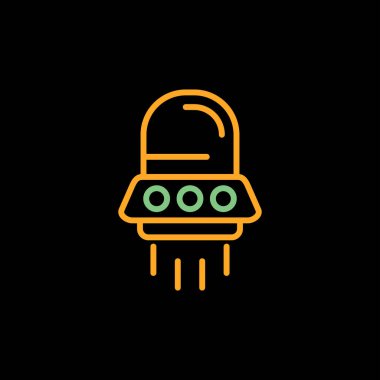 Bir şapka simgesinin vektör illüstrasyonu