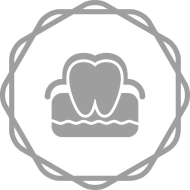 Modern simgenin vektör illüstrasyonu