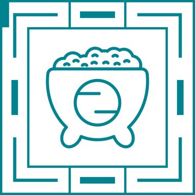 Gıda simgesinin vektör illüstrasyonu