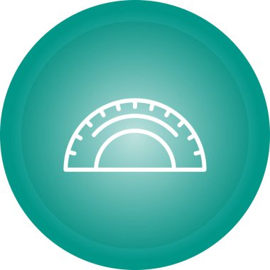 Düz biçimli hız göstergesi simgesi beyaz arkaplanda izole edildi.